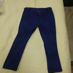 3/4 length under armour workout leggings